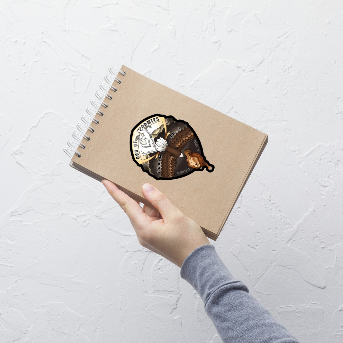 GOD OF ARMIES version 2 — Bubble-free stickers