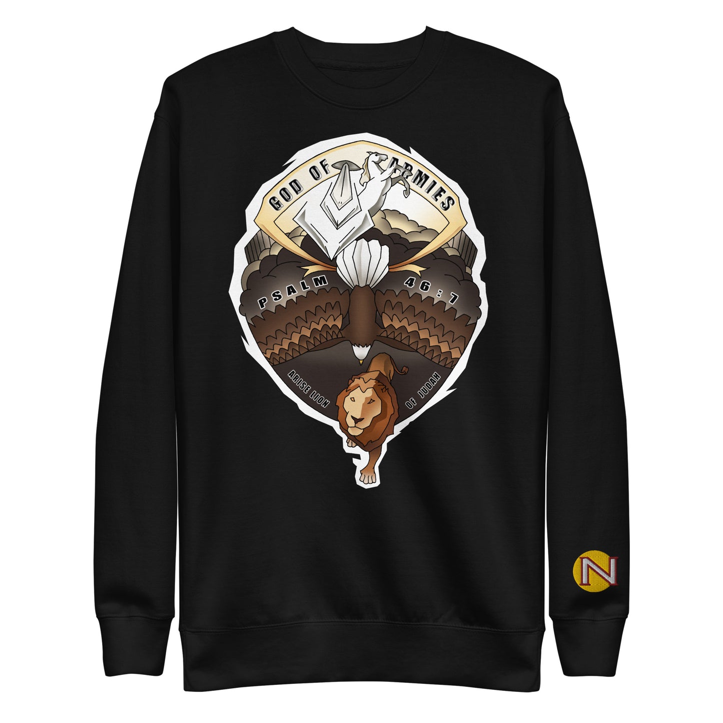 GOD OF ARMIES — Unisex Premium Sweatshirt