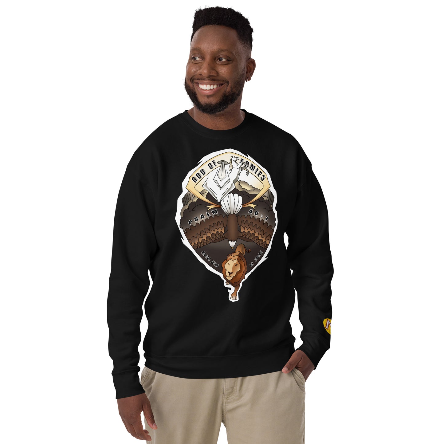GOD OF ARMIES — Unisex Premium Sweatshirt