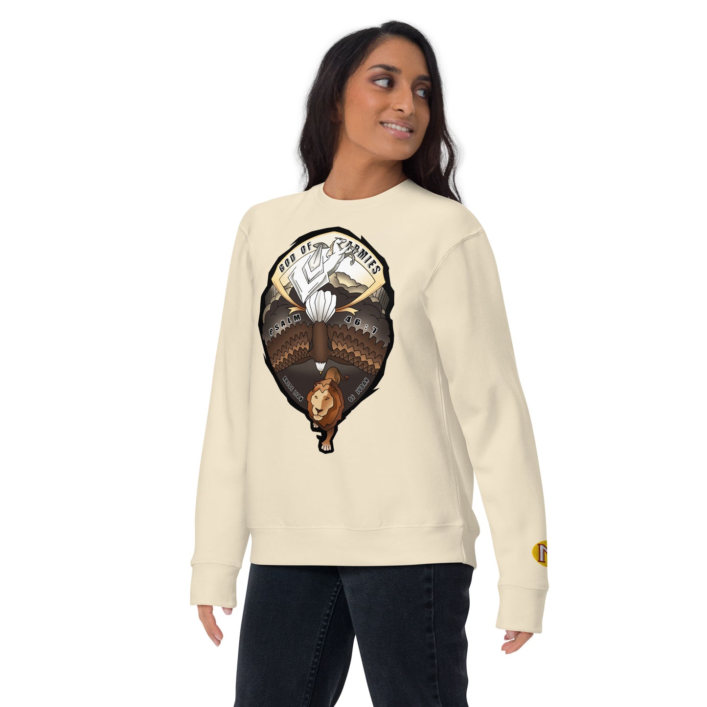 GOD OF ARMIES — Unisex Premium Sweatshirt