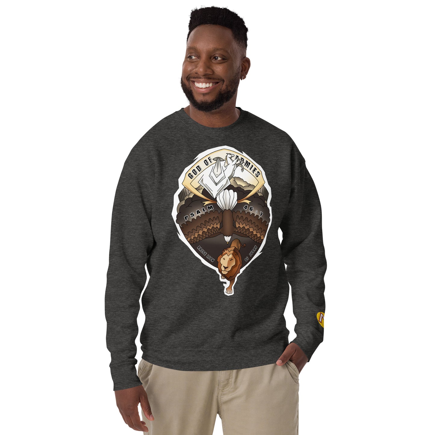 GOD OF ARMIES — Unisex Premium Sweatshirt