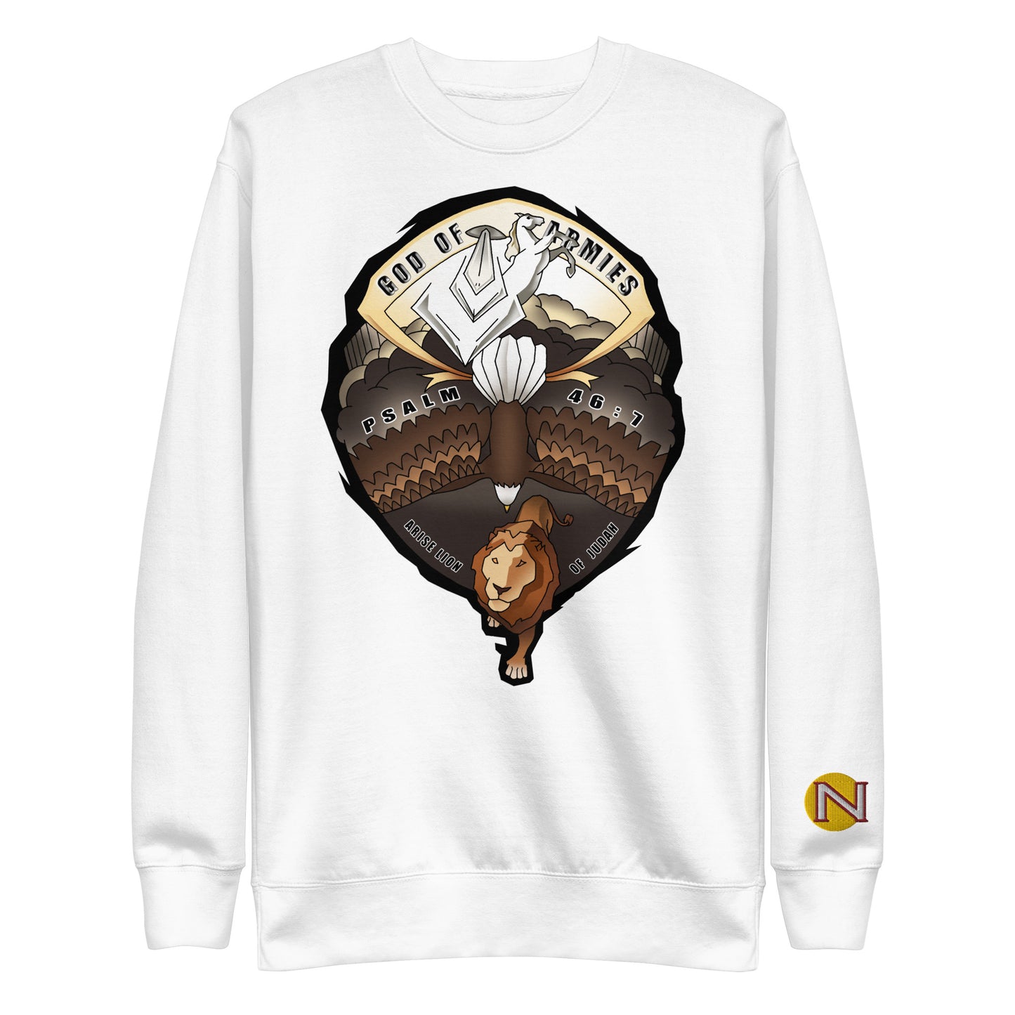 GOD OF ARMIES — Unisex Premium Sweatshirt