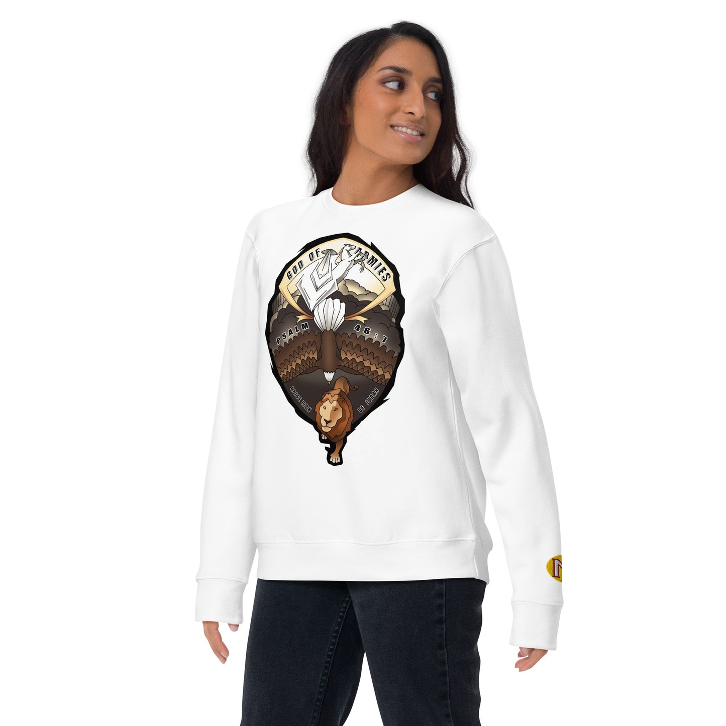 GOD OF ARMIES — Unisex Premium Sweatshirt