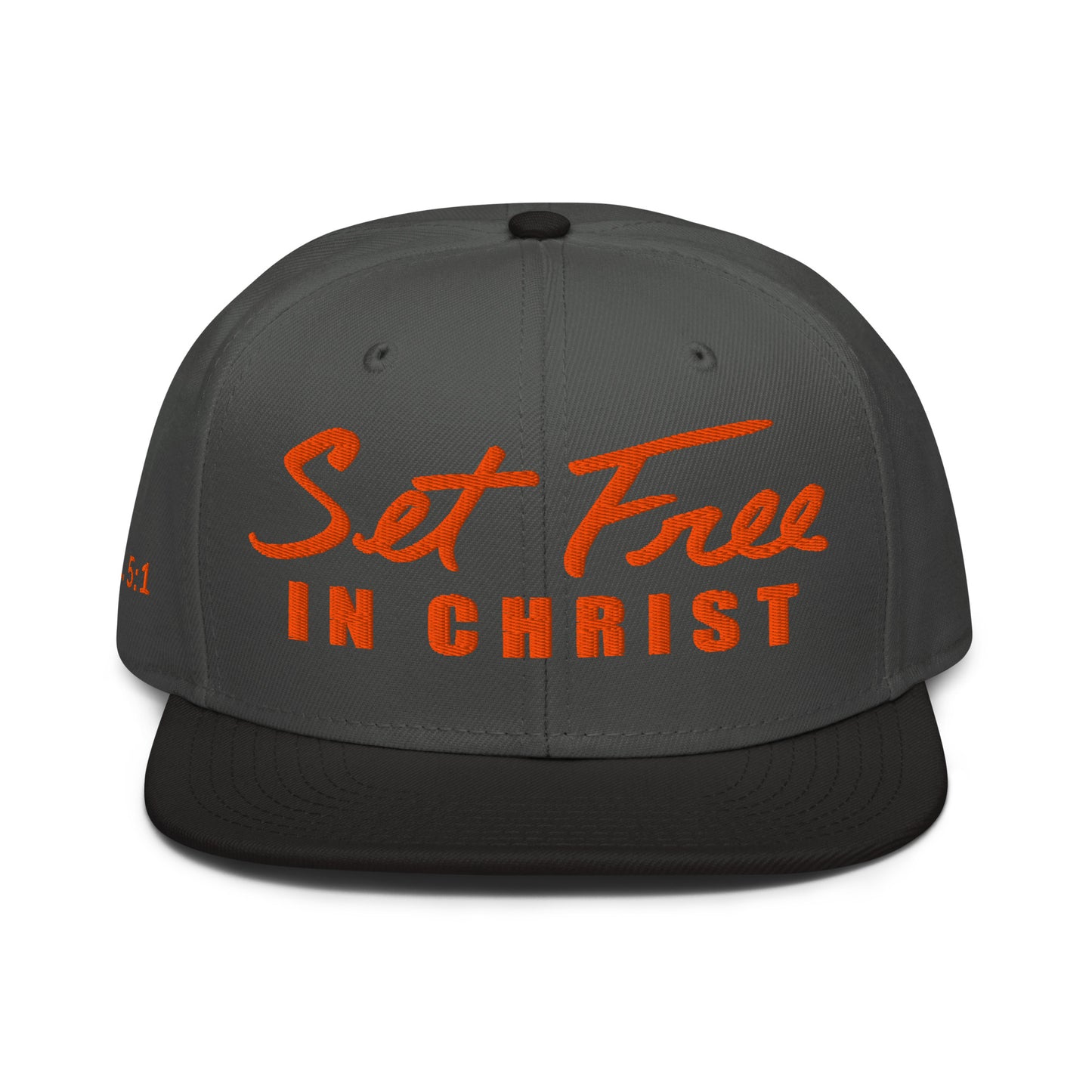 SET FREE IN CHRIST — Snapback