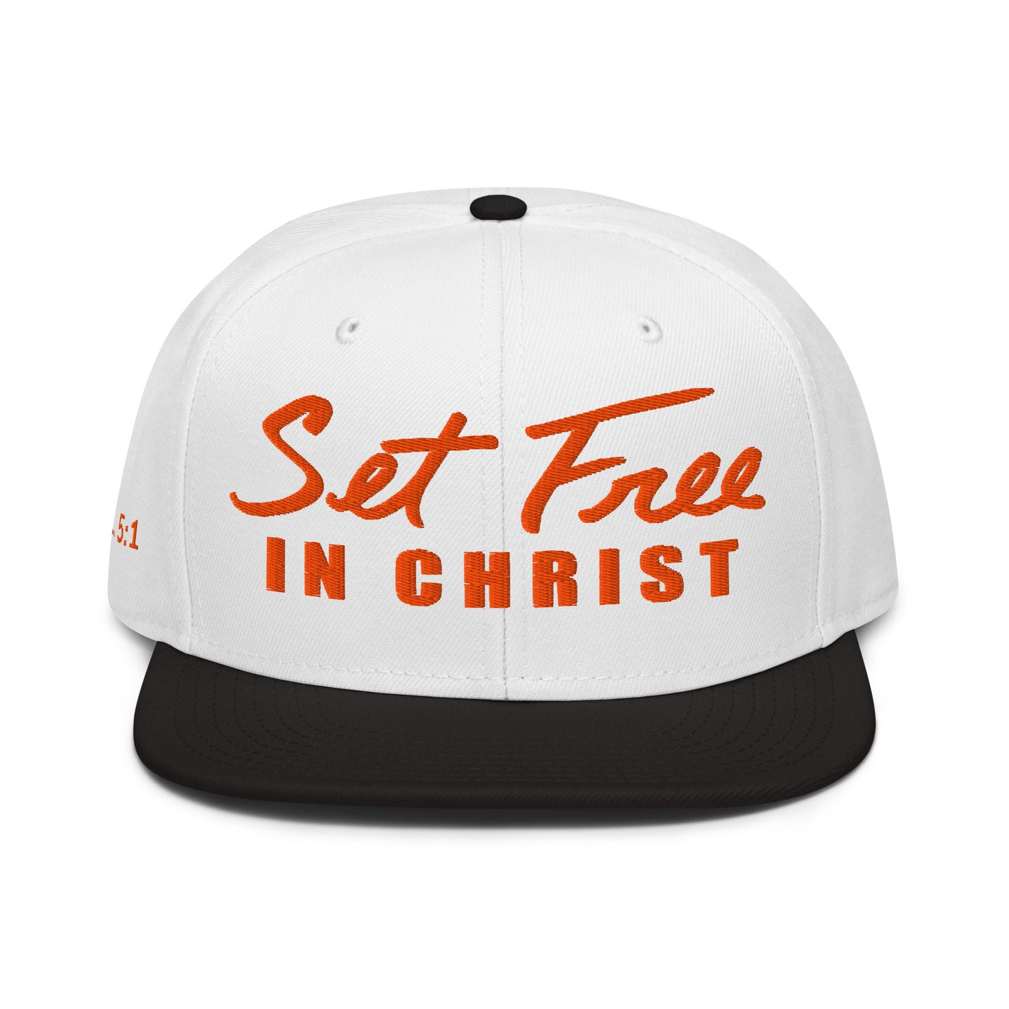 SET FREE IN CHRIST — Snapback