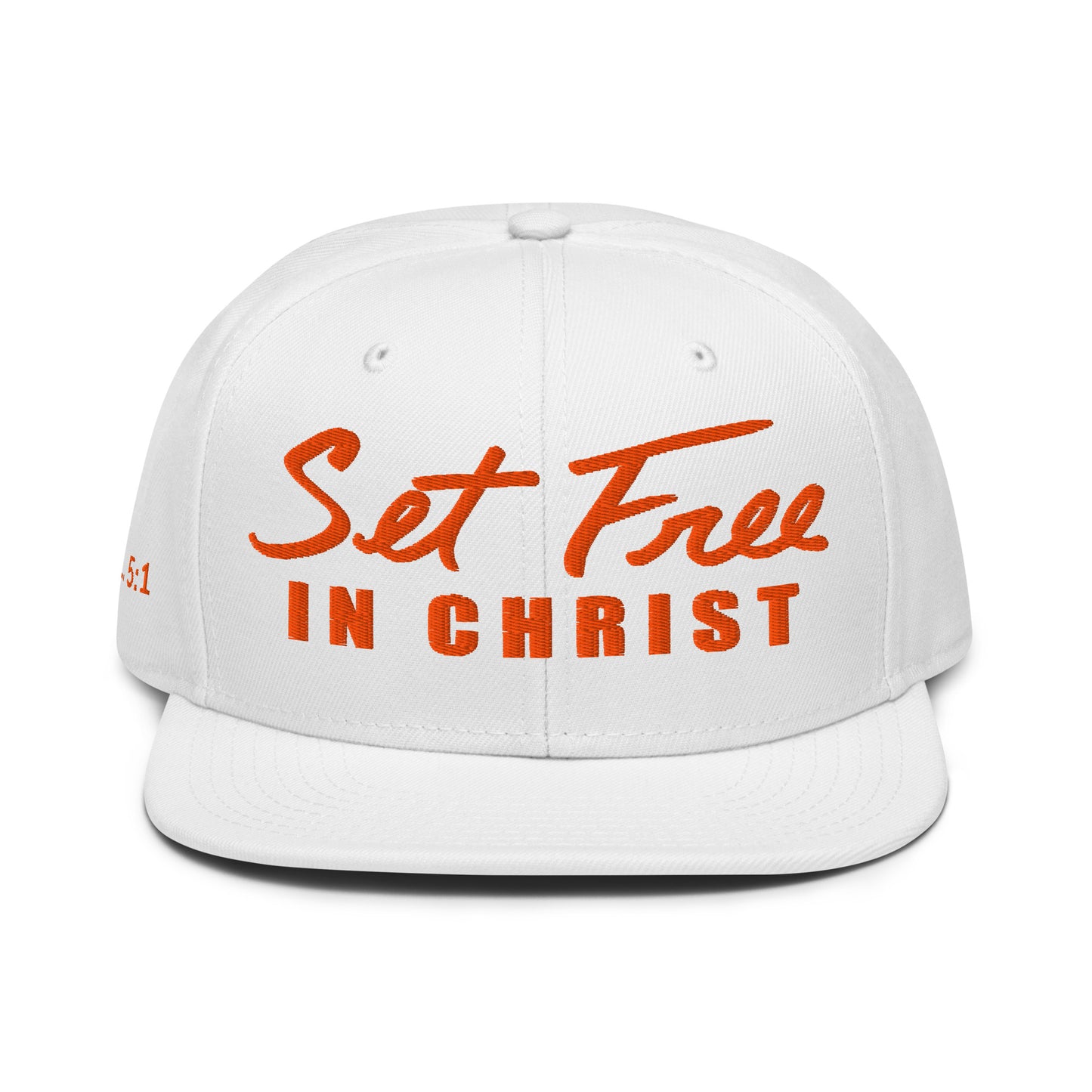 SET FREE IN CHRIST — Snapback