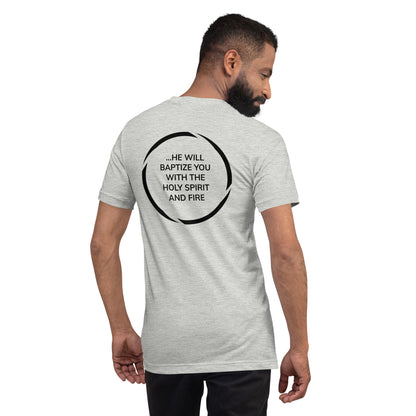 SPIRIT LEAD ME — MAT. 3:11 (Men's T-shirt)