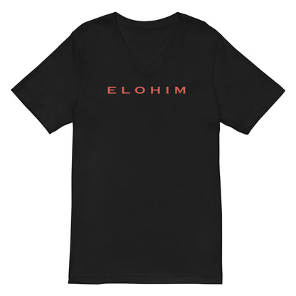 ELOHIM — Unisex V-Neck Tee