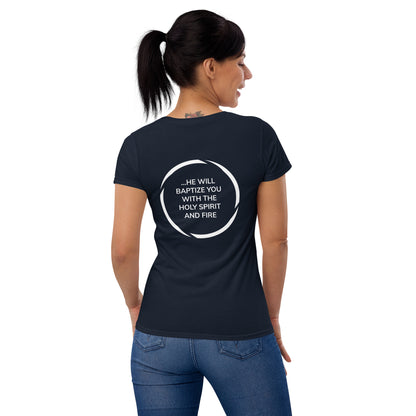 SPIRIT LEAD ME — MAT. 3:11 (Women's T-shirt)