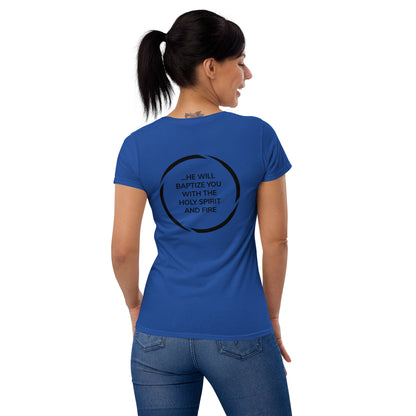 SPIRIT LEAD ME — MAT. 3:11 (Women's T-shirt)