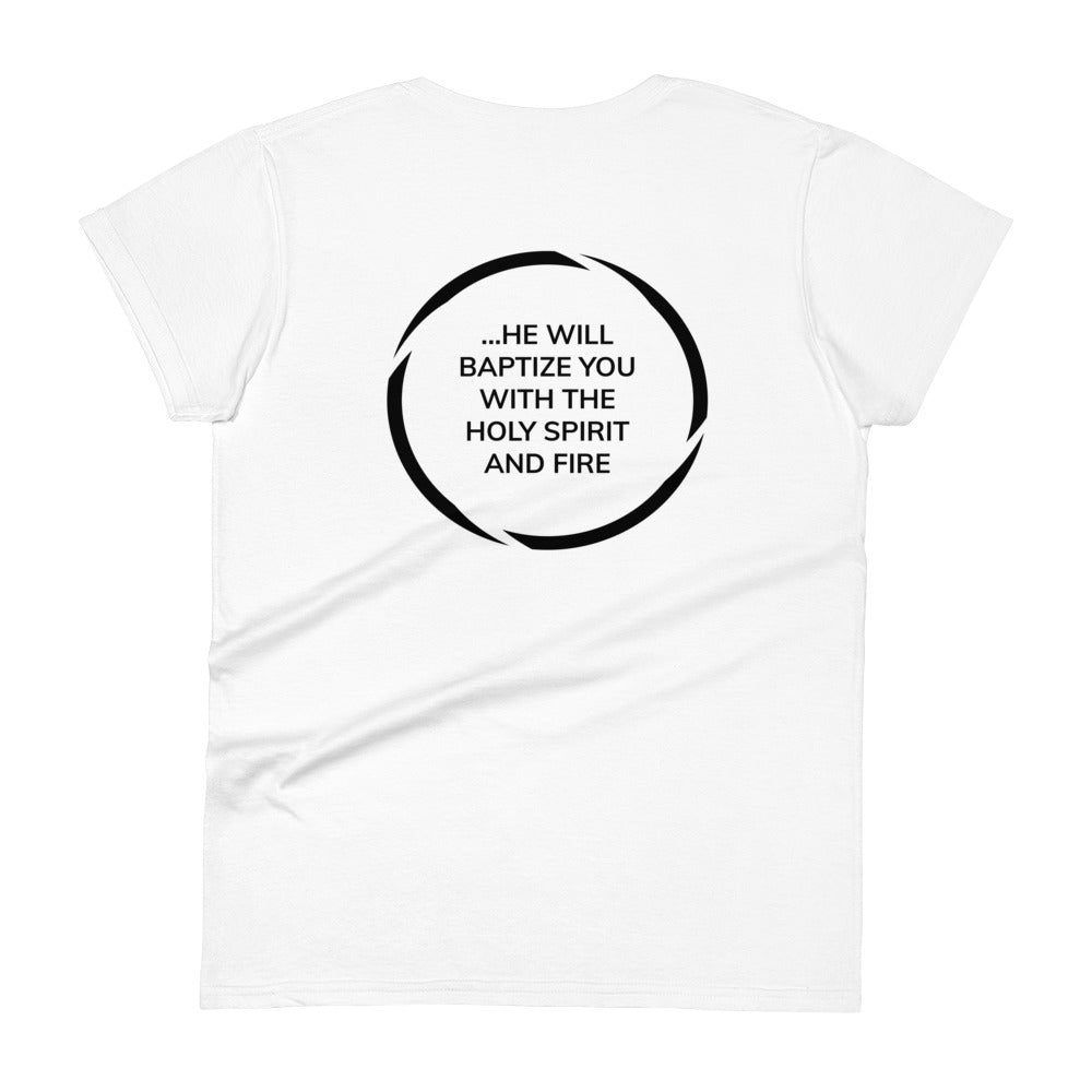 SPIRIT LEAD ME — MAT. 3:11 (Women's T-shirt)