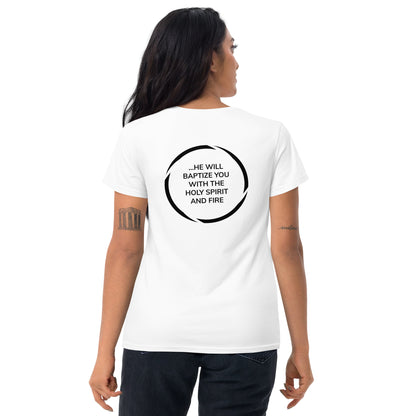 SPIRIT LEAD ME — MAT. 3:11 (Women's T-shirt)